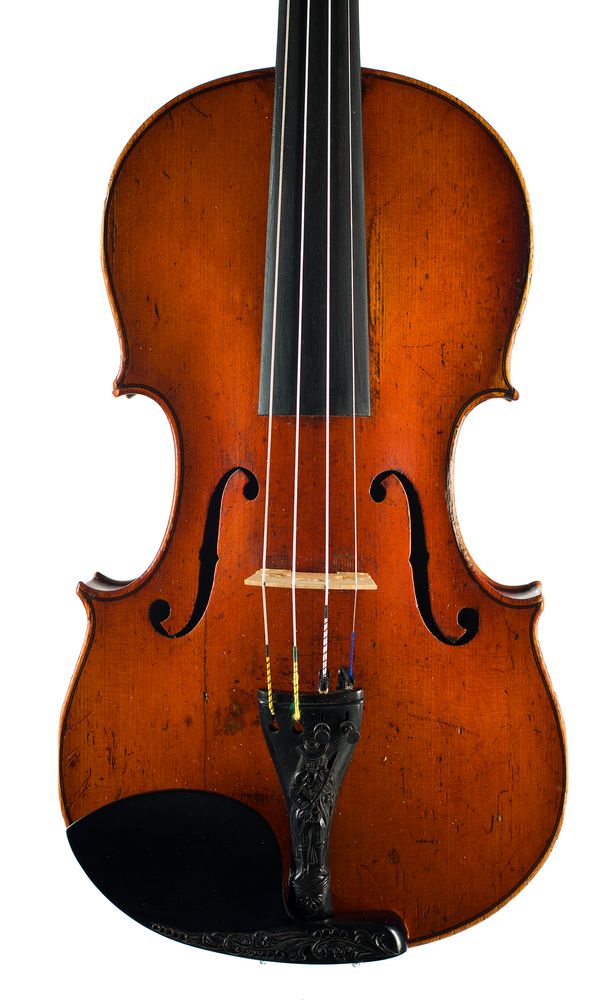 A violin labelled Nicolaus Amatus