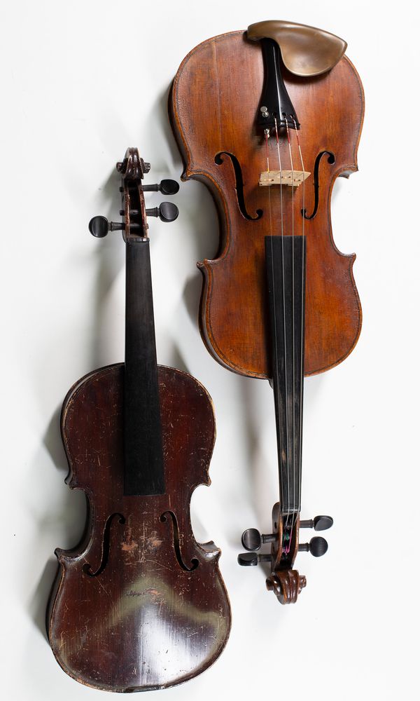 Two violins