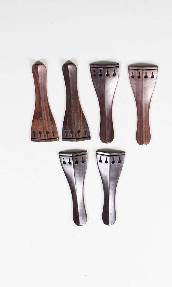 Twenty viola tailpieces, rosewood