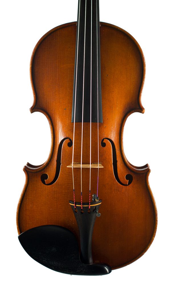 A violin by Paul Bisch, Mirecourt, 1942