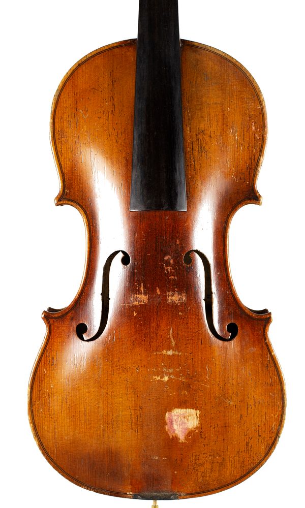 A violin, School of Caussin, Mirecourt, circa 1910