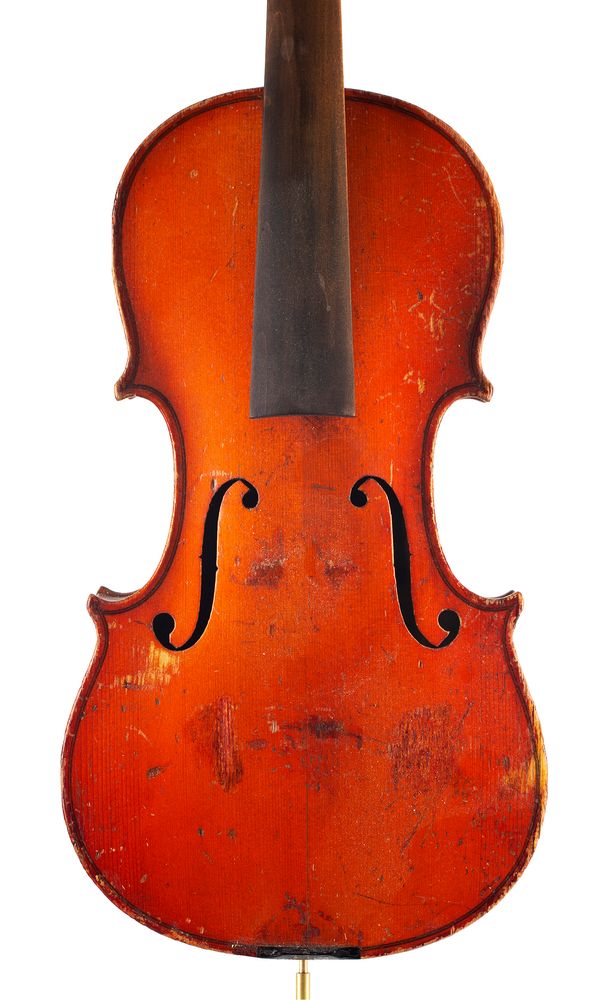 A violin, unlabelled