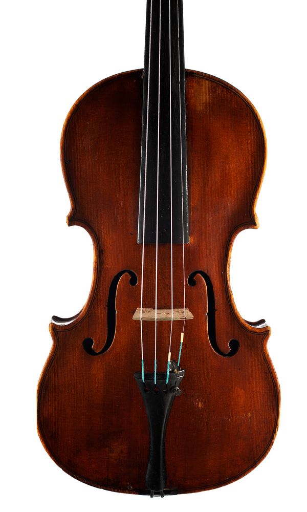 A violin, probably by Giovanni De Lorenzi, circa 1860