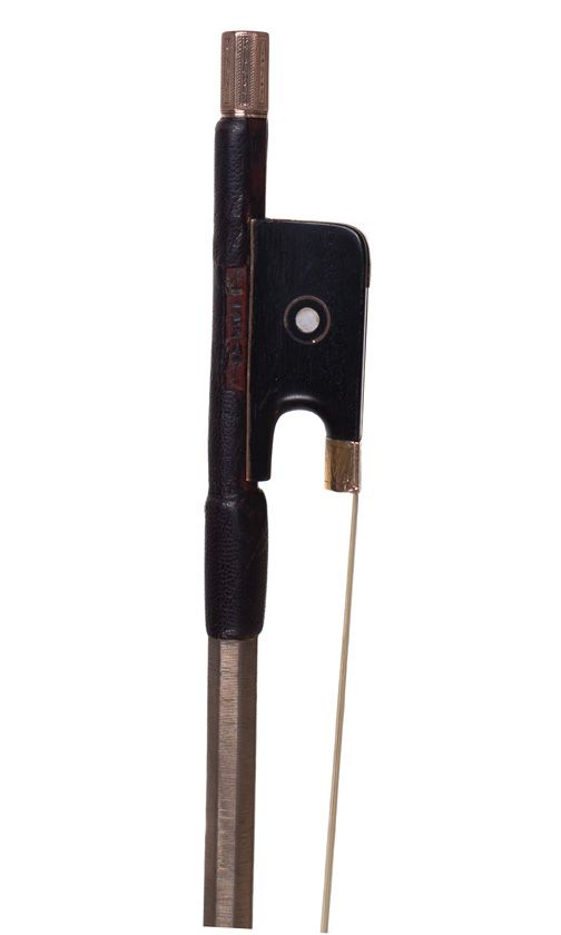 A gold-mounted violin bow for J. Lavest