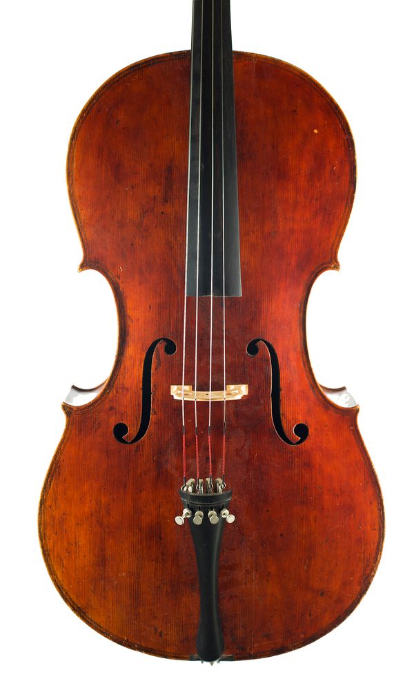 A cello by Robert Ballantyne, Edinburgh, 1822 over 100 years old