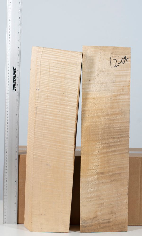 Two cello, neck blocks