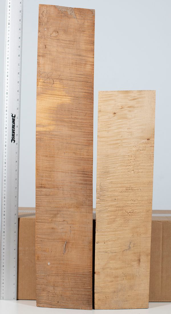 Two cello, neck blocks