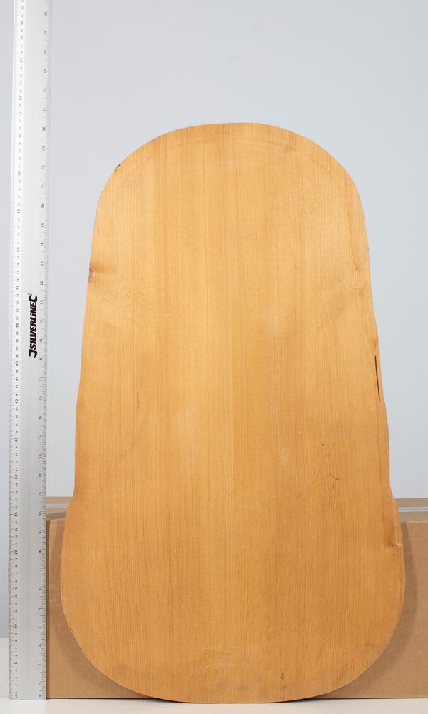 Two pre-cut cello fronts, spruce