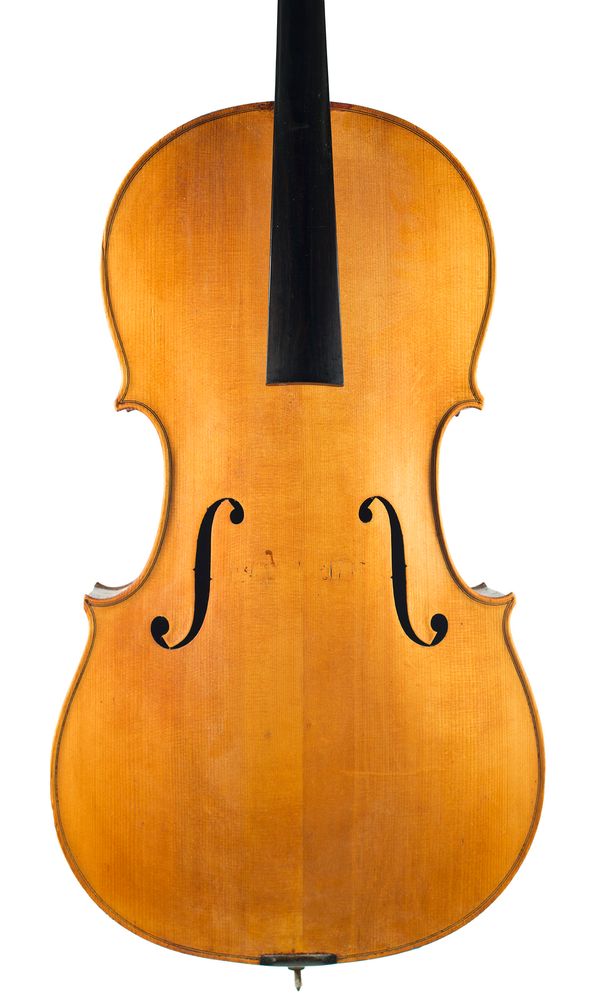 A cello, unlabelled 1910 over 100 years old