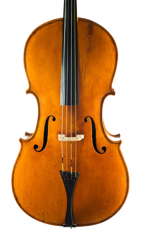 A cello by James Bailey, Grimsby, 1904 over 100 years old