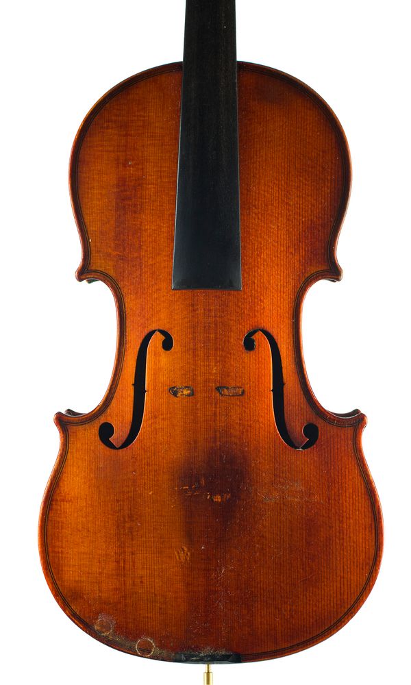 A violin by Andrew Hume, Dumfries, 1913