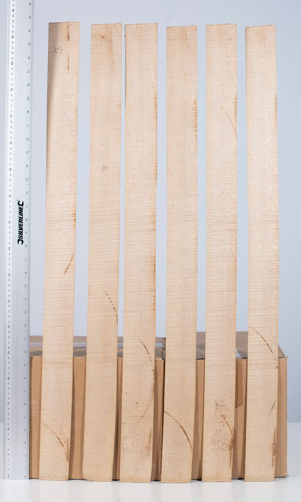 Eleven lengths for viola ribs
