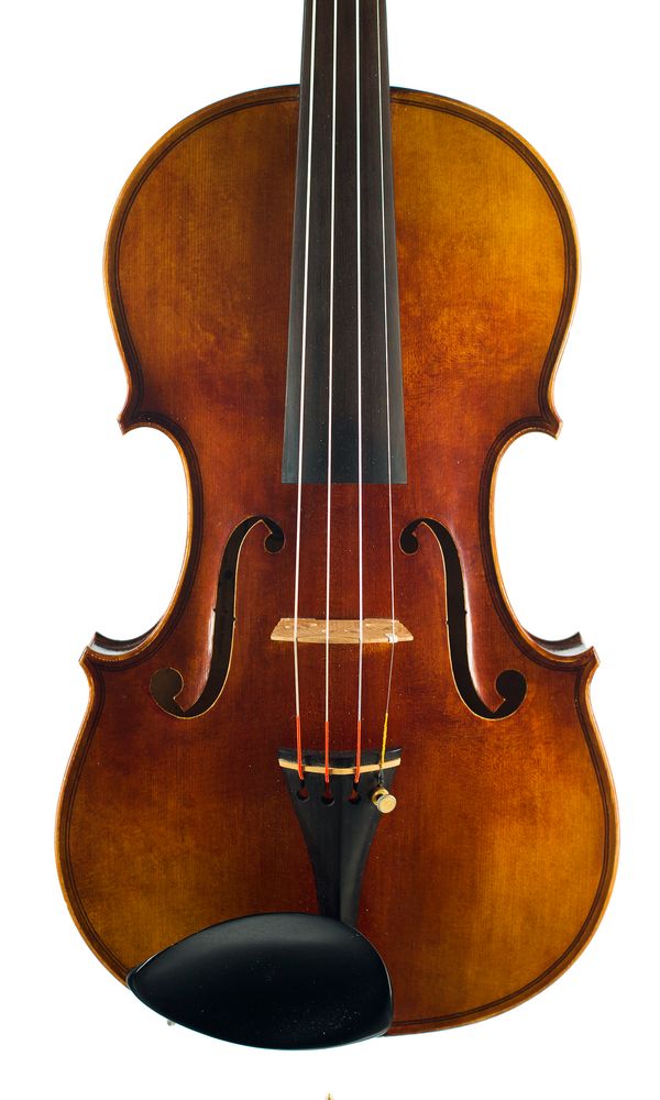 A violin by Alain Carbonare, Mirecourt, 1993