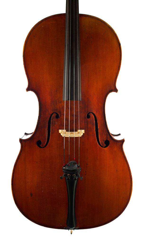 A cello, Mirecourt, circa 1910 over 100 years old