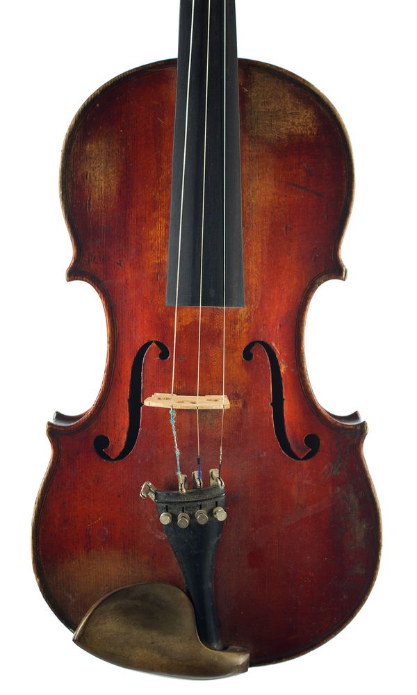 A violin by Frank Watson, Rochdale, 1909