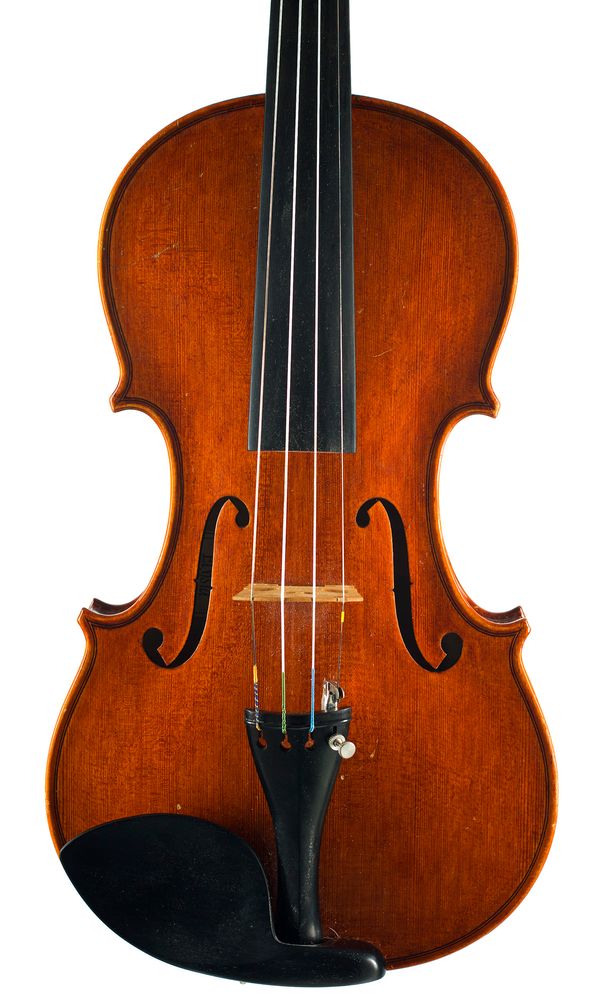 A violin, labelled The Elysia