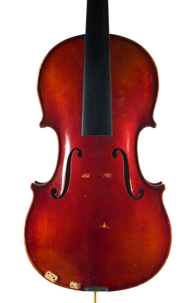 A violin, Workshop of Laberte, Mirecourt, early 20th Century
