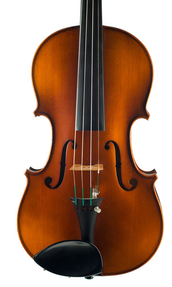 A violin, labelled Gabriel Didion