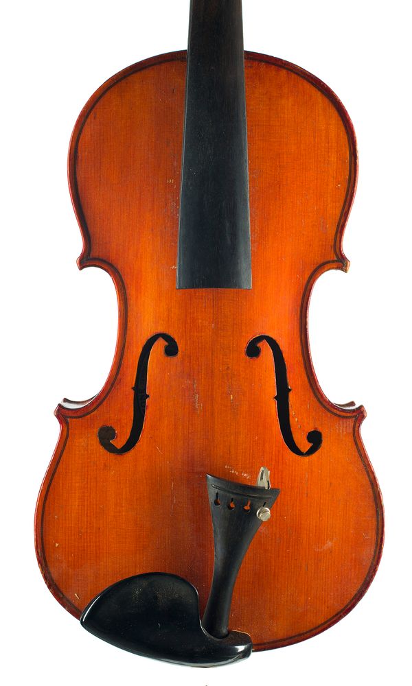 A violin, labelled The Maidstone