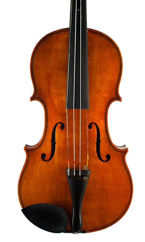 A violin, labelled Anton Kreuzinger