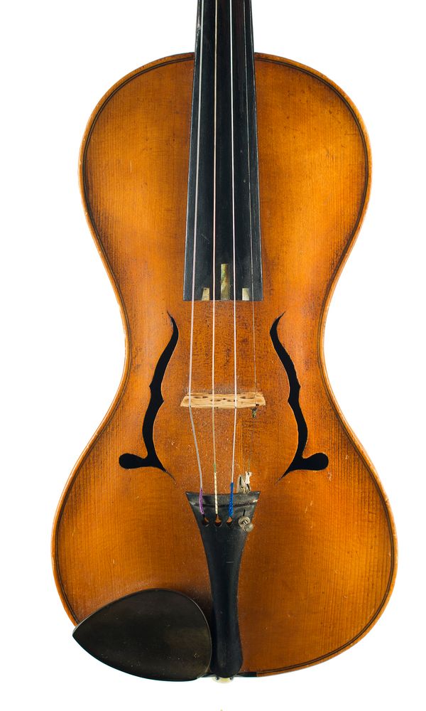 A violin, labelled Nicola Gusetto