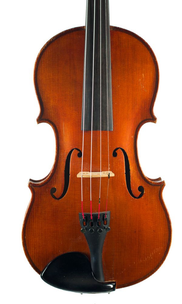 A violin, unlabelled 1910 Over 100 years old