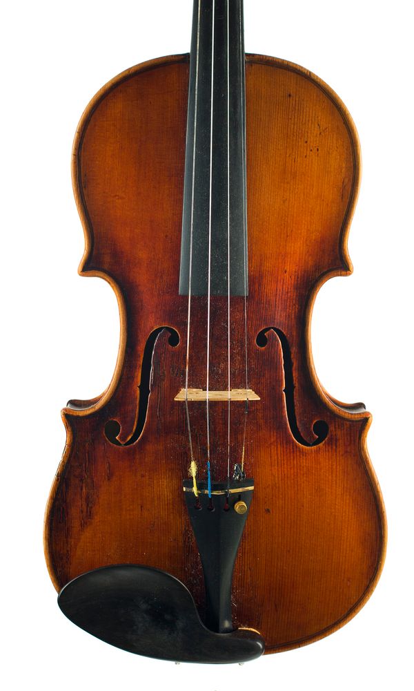 A violin, signed Alois Kriner