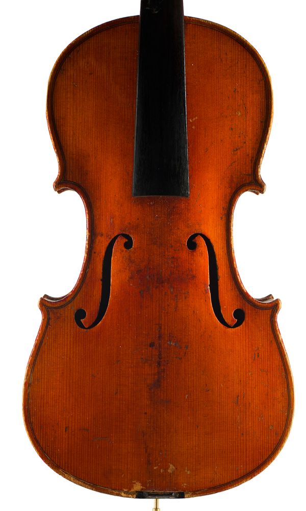 A violin, labelled Joannes Baptista Guadagnini