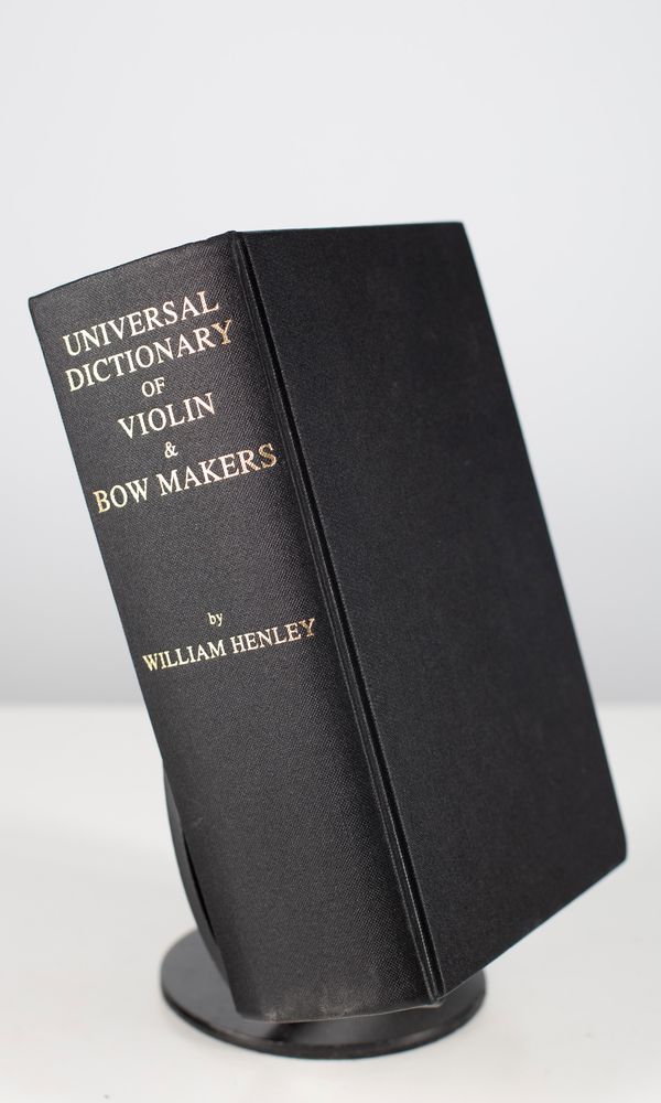 Universal Dictionary of Violin and Bow Makers