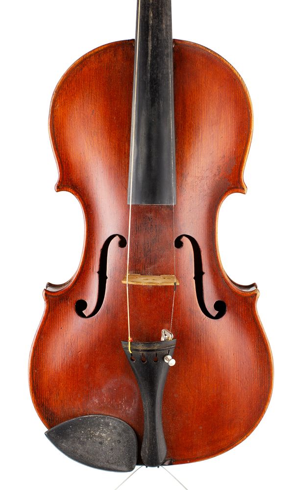 A violin, labelled Cappa