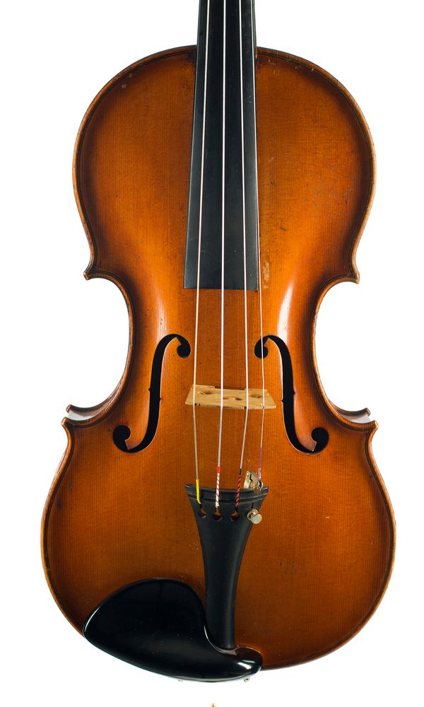 A violin, labelled the Carrodus Violin