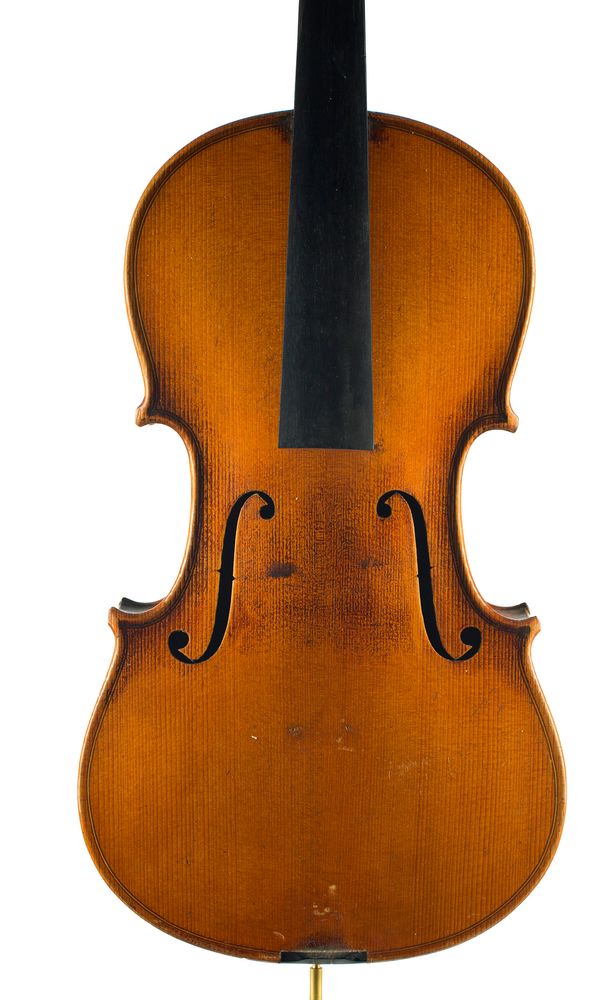 A violin, unlabelled (over 100 years old)