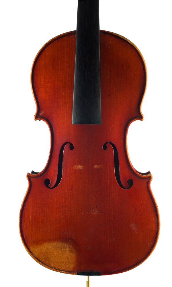 A violin, probably Emile Boulangeot, France