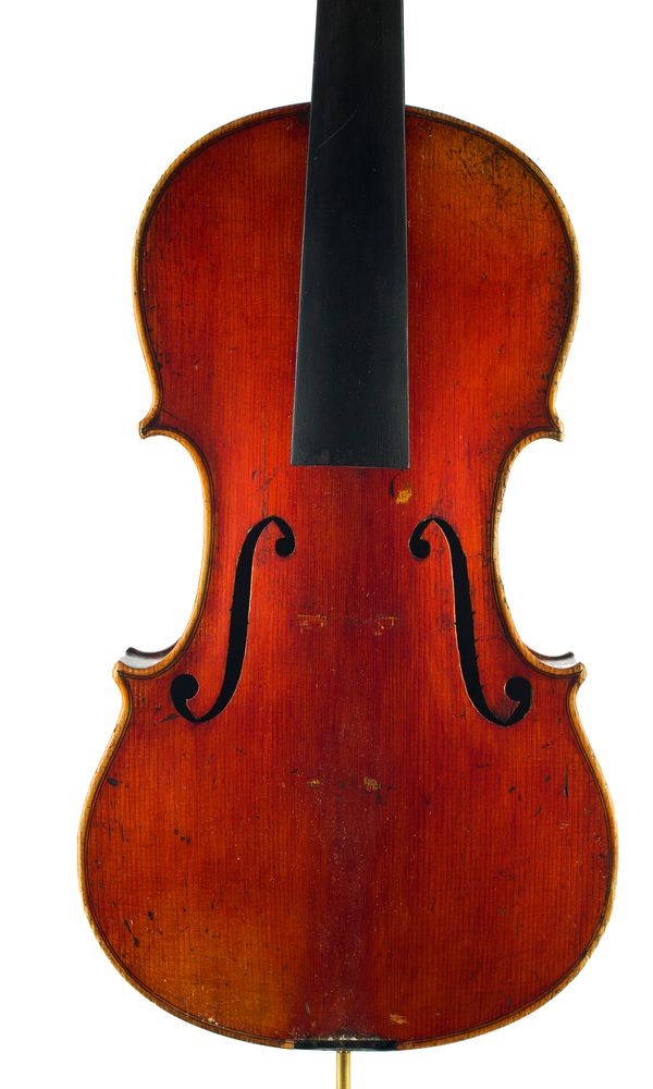 A violin, unlabelled (over 100 years old)