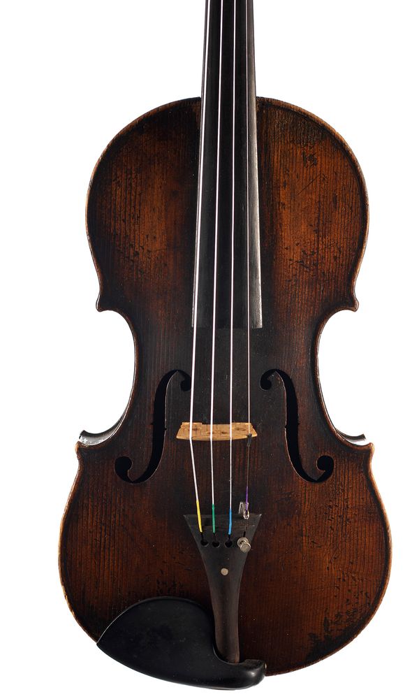 A violin, labelled copie de Antonius Stradiuarius Cremonensis