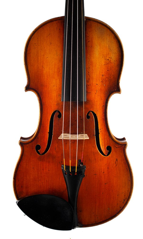 A violin, unlabelled 1890 Over 100 years old