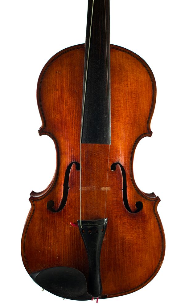 A violin, labelled Robert Alton