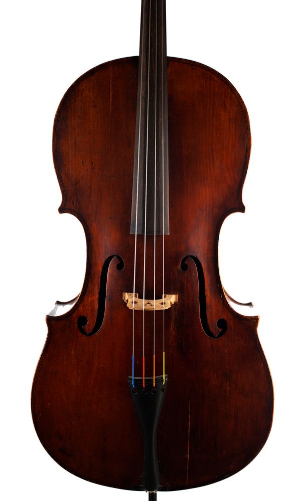 A cello by Anton Kessel, Reitenfeld, circa 1910
