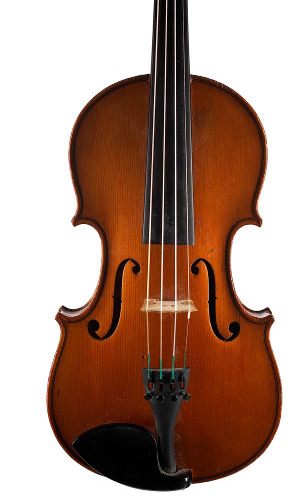 A half-size violin, Workshop of Jerome Thibouville-Lamy, Mirecourt