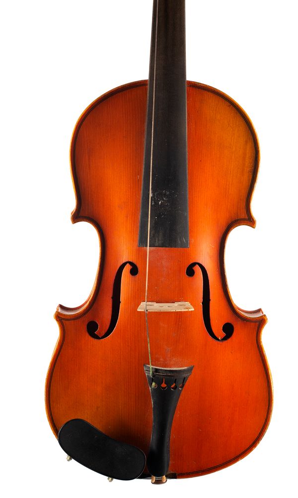 A half-size violin, Mirecourt