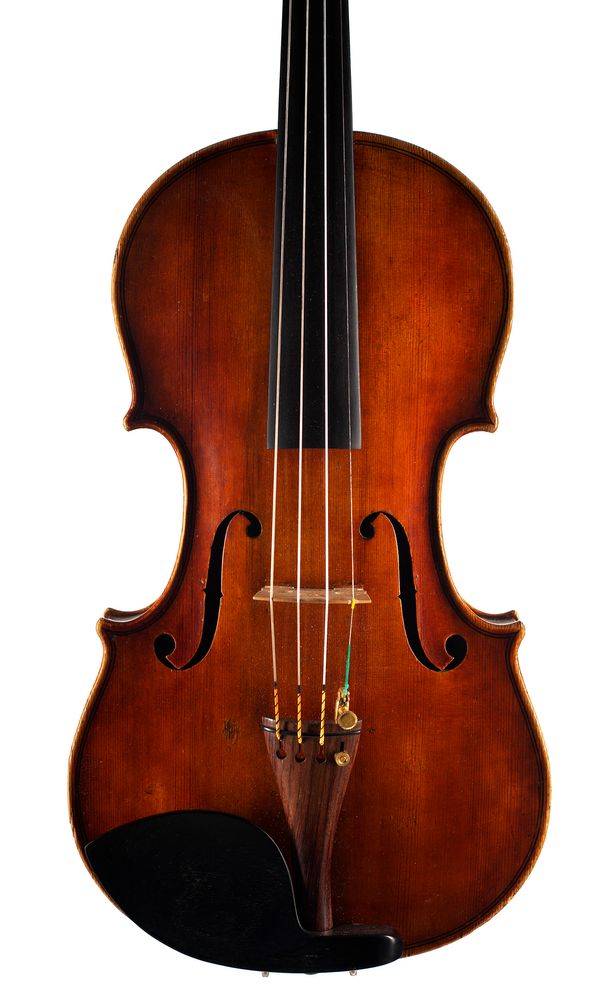 A violin by George Wulme Hudson, Walthamstow, 1900