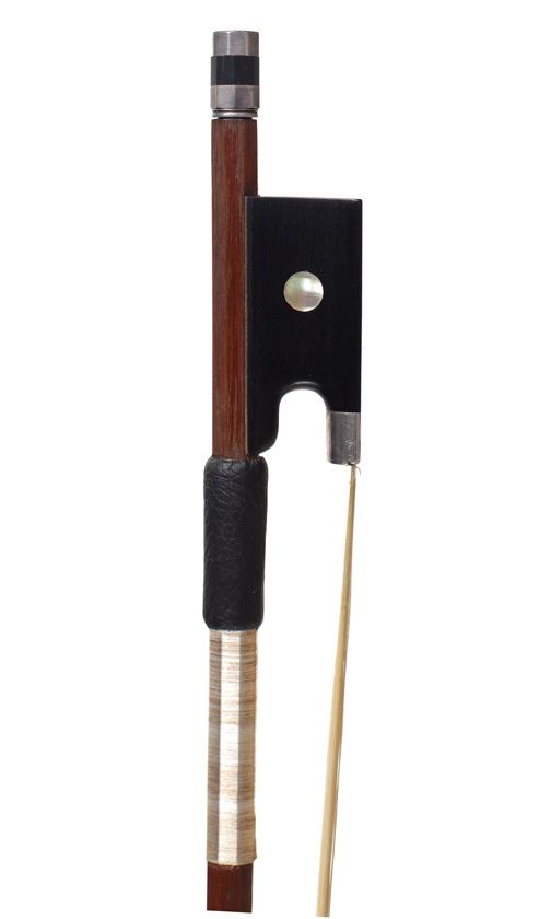 A silver-mounted violin bow, Germany