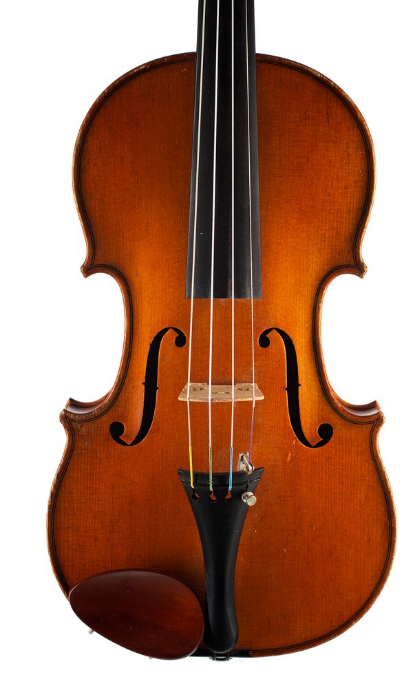 A seven-eighths sized violin, Mirecourt, circa 1900 Over 100 years old