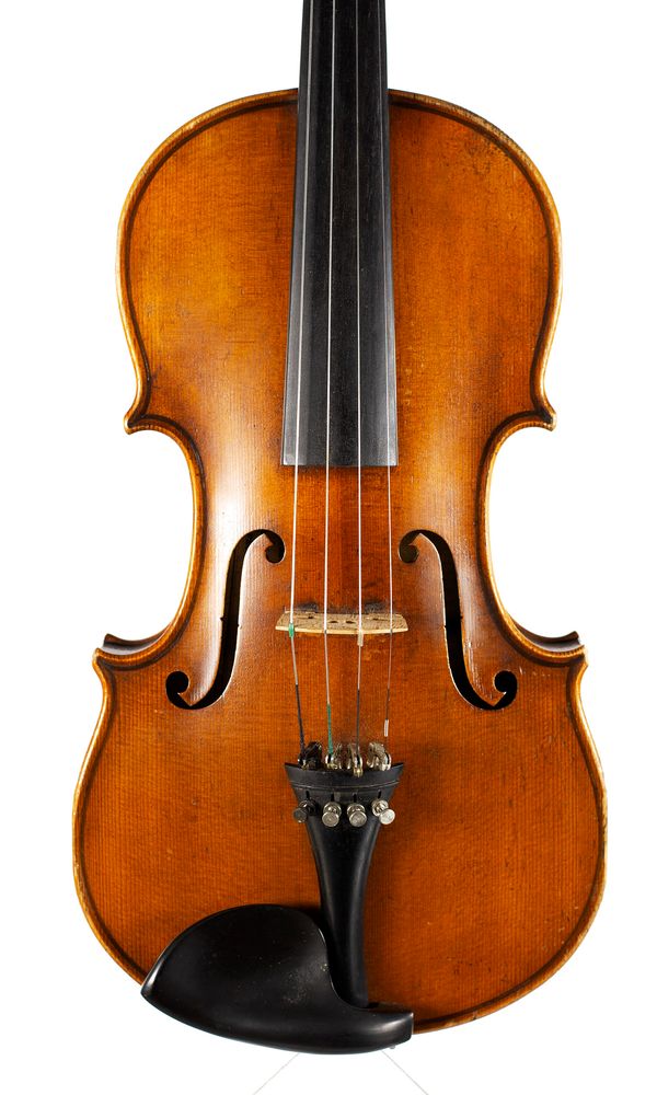 A violin, Workshop of Ernest Reinhold Schmidt, Mittenwald, circa 1890