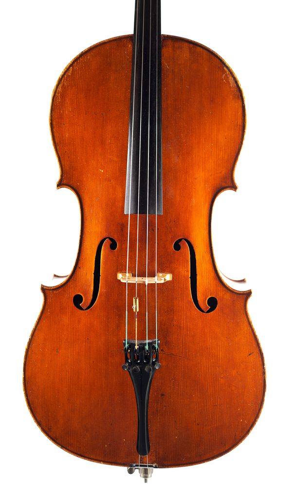 A cello, ascribed to Romeo Antoniazzi, circa 1900