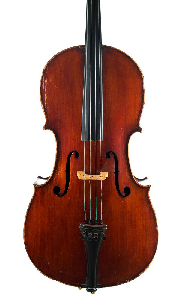 A small cello, unlabelled