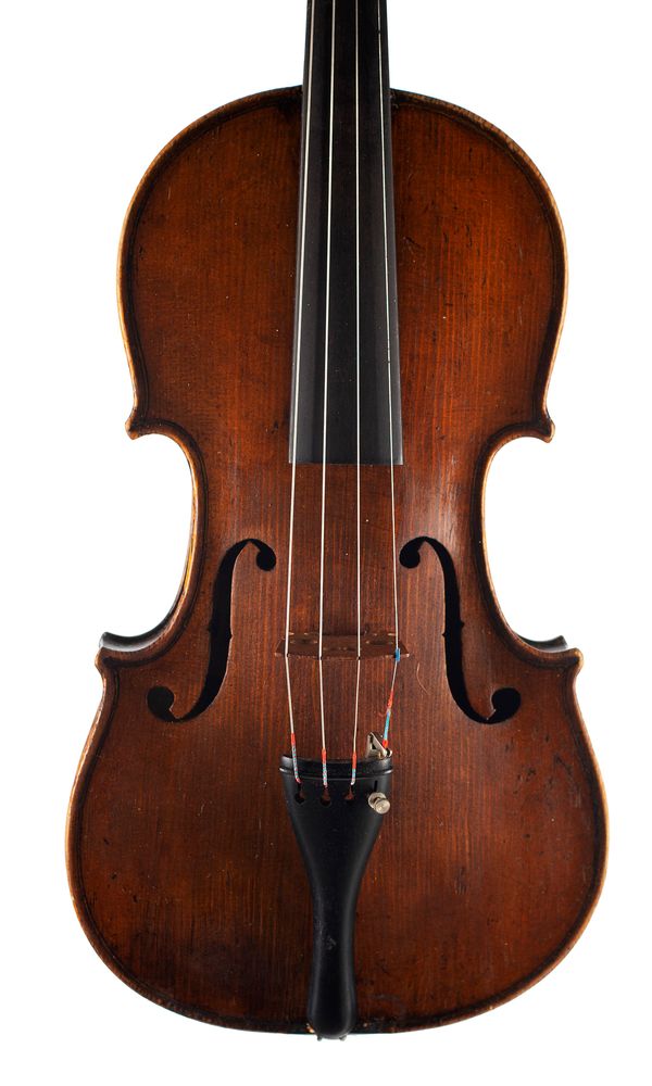 A violin, labelled J. Wilson, Manchester 1880