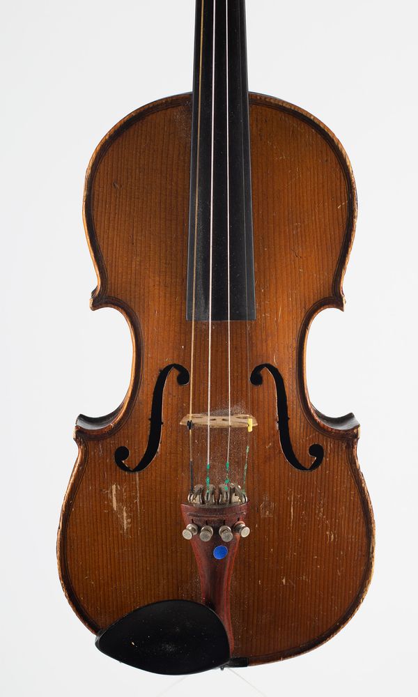 A half-sized violin