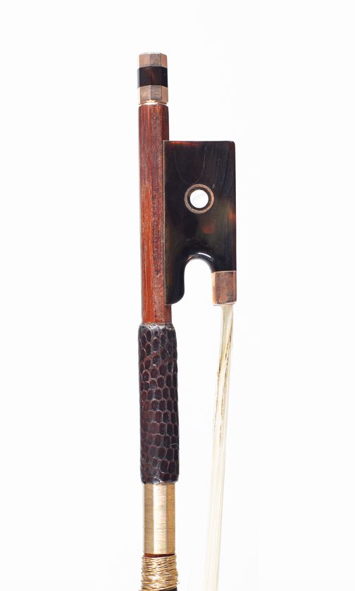 A gold and tortoiseshell-mounted violin bow by Lothar Seifert, Bubenreuth, circa 1970