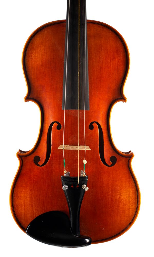 A violin by Werner Barth, Bad Brambach, 1972